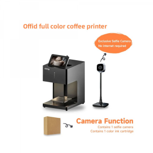 Offid Standard Full Color Food & Coffee Printer with Camera