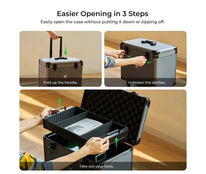 xTool F1 Rolling Hard Case