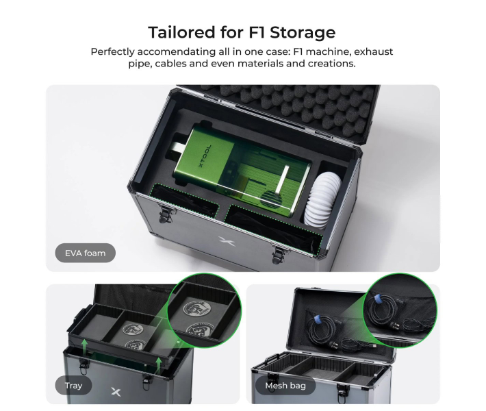 xTool F1 Rolling Hard Case