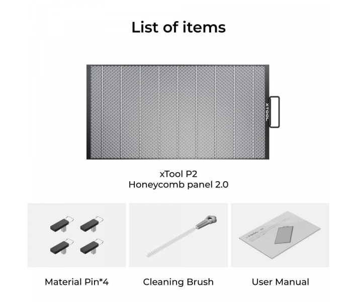 xTool P2 Honeycomb Panel 2.0 xTool P2 Honeycomb Panel 2.0