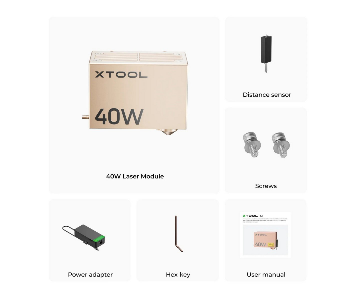 xTool S1 40W Module Kit