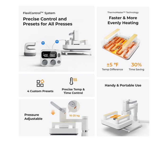 Термопресс xTool Heat Press Термопресс xTool Heat Press