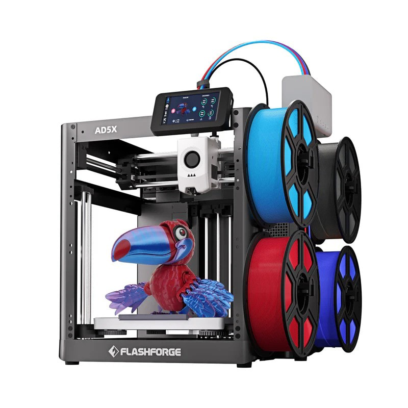 Купити Flashforge AD5X - легкий мультикольоровий 3D принтер