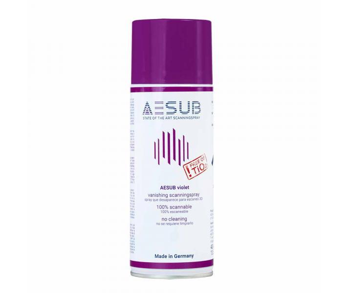 Спрей для 3D сканування AESUB Violet, що самозникає, стійкий, 400 мл