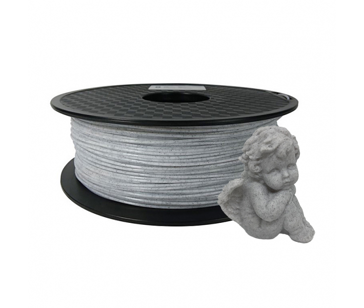 Мармуровий PLA пластик KLEMA Marble White 1,75 мм