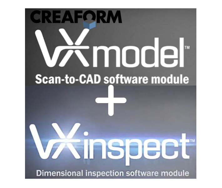 Software module for 3D scanners Creaform VXmodel+VXinspect