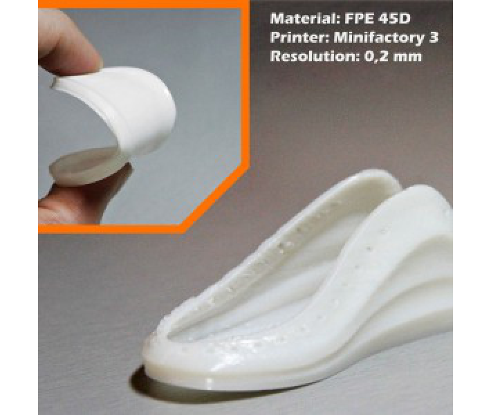 FLEX Гумовий пластик Китай білий 1,75 mm, 1 кг FLEX Гумовий пластик Китай білий 1,75 mm, 1 кг