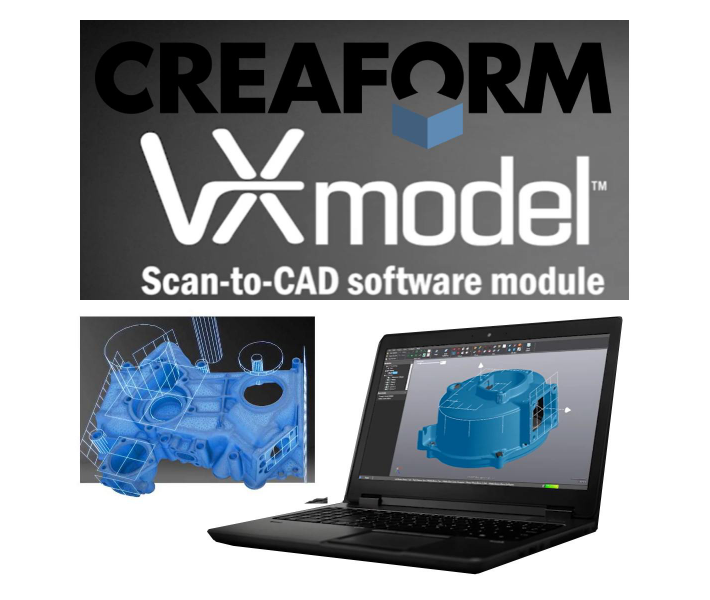 Software module for 3D scanners Creaform VXmodel Software module for 3D scanners Creaform VXmodel