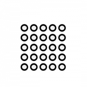 Магнитно-отражательные метки для 3D-сканера Scanology, 100 шт.
