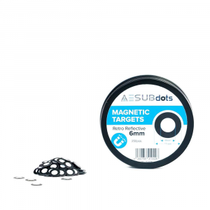 Світловідбивні магнітні маркери AESUBdots Retro Magnetic 3 мм, 6 мм