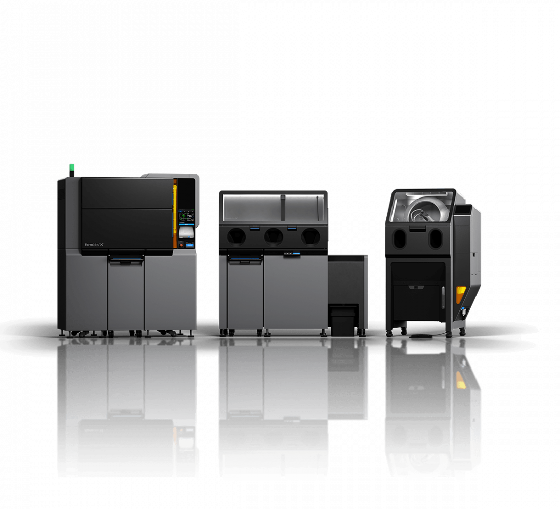 Екосистема Formlabs Fuse X1 для промислового SLS 3D-друку з відображенням