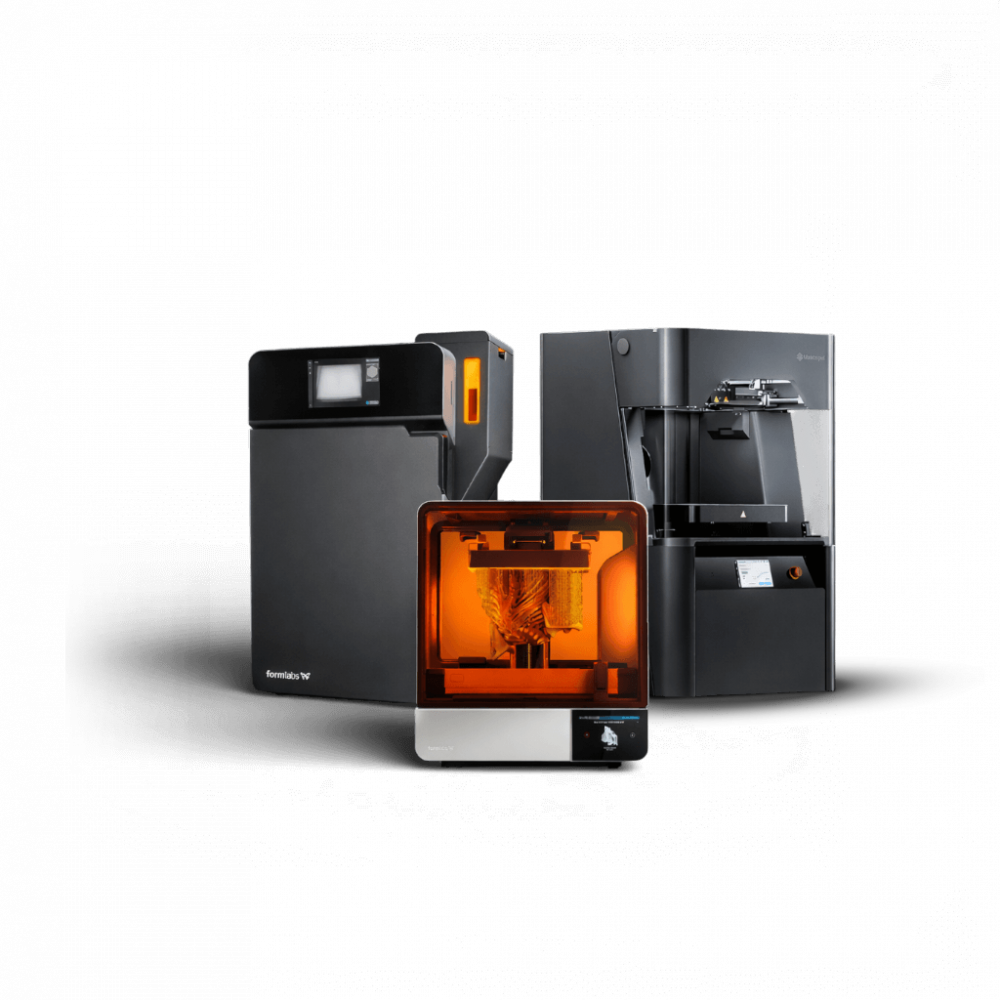 Підбір промислових 3D-принтерів: SLS (Formlabs Fuse), SLA (Form 3) та друк композитами (Markforged)