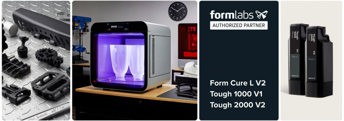 Осінь 2025: нові продукти Formlabs SLA