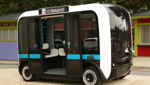 Автономная 3D печать автобуса