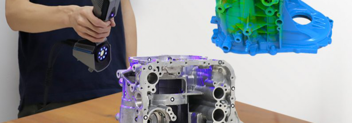 Зустрічайте цифровий контроль якості з 3D сканерами Shining 3D FreeScan UE Зустрічайте цифровий контроль якості з 3D сканерами Shining 3D FreeScan UE