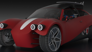 Печать на 3D-принтере — Local Motors и их первый электромобиль на 3D принтере