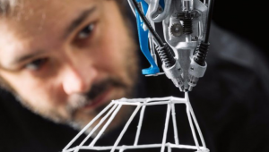 3D печать Cocooner — новая разработка немецкой компании Festo создаёт естественные структуры из стекловолокна прямо в воздухе