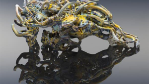 3D принтер J750 —  Stratasys представляет первые художественные произведения, изготовленные с помощью универсального принтера