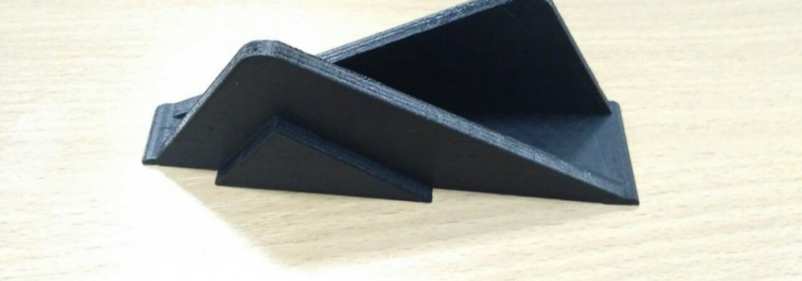 3D печать PLA пластиком: подставка для приставки Nvidia