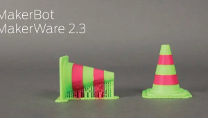 3D printer - MakerWare! Working with MakerWare software from MAKERBOT!