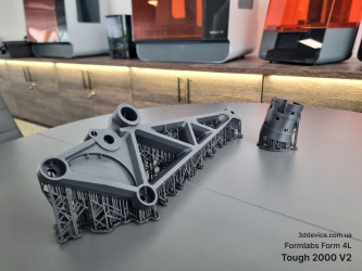 Functional engineering prototypes 3D printed on Formlabs Form 4L with Tough 2000 V2 resin