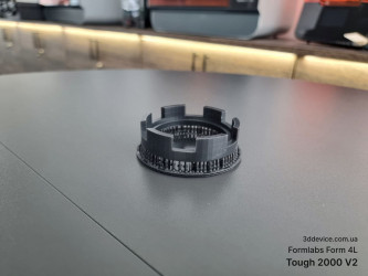 3D-печать кулачковой муфты и зубчатой втулки на Formlabs Form 4L материалом Tough 2000 V2