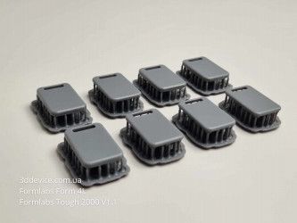 Захисні корпуси, SLA 3D-друк зі смоли Formlabs Tough 2000 Resin