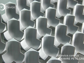 FDM 3D-друк деталей з пластику Plexiwire PETG Grey