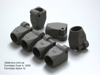 Марковані рухомі з'єднання, SLS 3D-друк Nylon