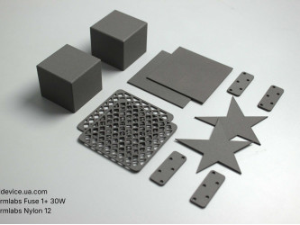 Зразки SLS 3D-друку, Nylon 12, Formlabs Fuse 1+ 30W