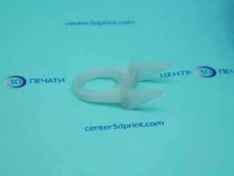 3D-printed model with 20 micron resolution, showcasing fine detail. 3DDevice technology.