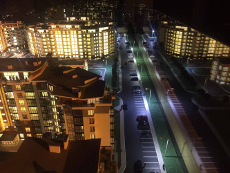 Realistic architectural model of a residential complex to order