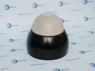 3D printed remote control component by 3DDevice for custom electronics.