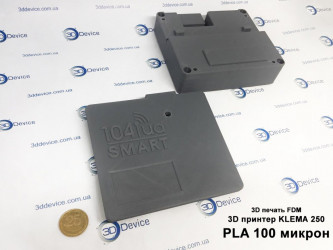 3D-printed custom logo box for promotions by 3DDevice.