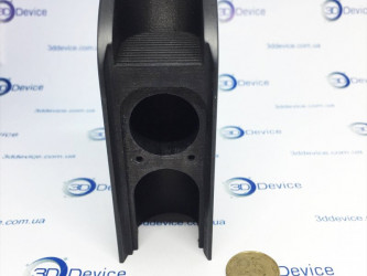3D-printed carbon fiber part with post-processing by 3DDevice.