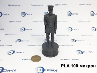 3D-printed chess set from PLA filament by 3DDevice.