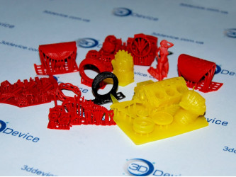 3D-printed jewelry models for casting and prototyping by 3DDevice.