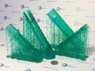 3D-printed large objects on Formlabs Form 2 by 3DDevice.