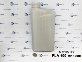 PLA canister by 3DDevice. Custom 3D printed object for automotive and industrial applications.