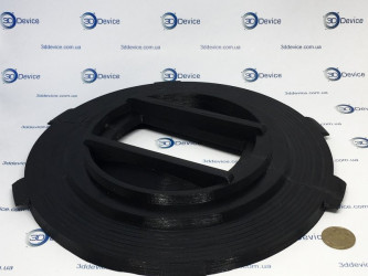 3DDevice printed large parts. Custom industrial prototypes, FDM technology for big objects.