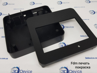 FDM 3D printing and painting services by 3DDevice for custom enclosures.