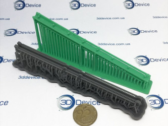 SLA 3D-printing on Formlabs and Slash Plus. 3DDevice offers resin printing.