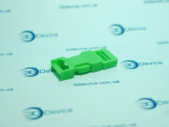 3D-printed Fastex buckle prototype for testing and custom applications by 3DDevice.