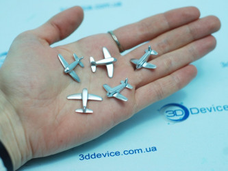 High-detail FDM 3D printed model airplanes. 3DDevice precision prototyping service in Kyiv, Ukraine.