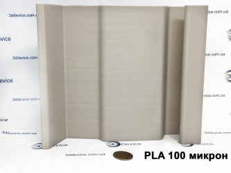 FDM 3D printed profile/structural element from PLA plastic (100 microns). Prototyping and custom parts service by 3DDevice.