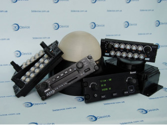 FDM 3D printed prototype case for AVALEX/Axnes remote control/electronic components. Custom enclosure service for specialized equipment by 3DDevice.