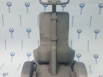 FDM 3D printed model of a self-balancing scooter (Segway). Custom prototype and design visualization service by 3DDevice: 3ddevice.com.ua.