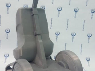 FDM 3D printed Segway-style scooter model. Custom prototyping and design service available for order in Ukraine by 3DDevice.