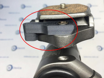 3DDevice 3D printing service: functional reconstruction of a complex tripod part.