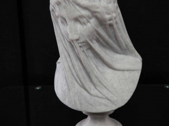 3D printed sculpture of The Veiled Virgin.